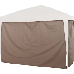 Pavillons*SIENA GARDEN Set-Seitenteile taupe zu Starter Faltpavillon 3 x 3 m