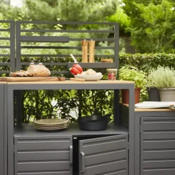 Gartenakzente*SIENA GARDEN Sierra Outdoor Kitchen Mittelteil Element Mitte