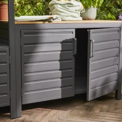 Gartenakzente*SIENA GARDEN Sierra Outdoor Kitchen Mittelteil Element Mitte niedrig