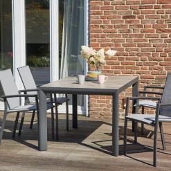 Esstische*SIENA GARDEN Silva Gartentisch | Keramik washed-grey