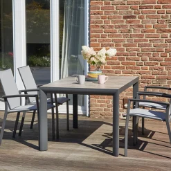 Esstische*SIENA GARDEN Silva Gartentisch | Keramik washed-grey