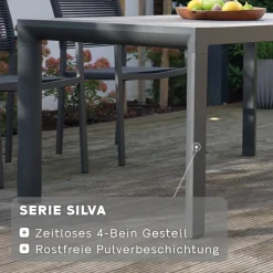 Esstische*SIENA GARDEN Silva Gartentisch | Teakholz FSC® 100 % natur