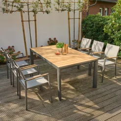 Esstische*SIENA GARDEN Silva Gartentisch | Teakholz FSC® 100 % natur