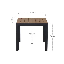 Esstische*SIENA GARDEN Silva Gartentisch | Teakholz FSC® 100 % natur
