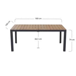 Esstische*SIENA GARDEN Silva Gartentisch | Teakholz FSC® 100 % natur