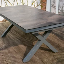 Ausziehtische*SIENA GARDEN Sincro Ausziehtisch | HPL titan