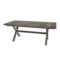 Ausziehtische*SIENA GARDEN Sincro Ausziehtisch | Keramik washed-grey