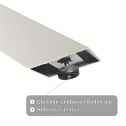 Wintergartenmöbel | Ausziehtische*SIENA GARDEN Sincro Ausziehtisch | Keramik washed-grey
