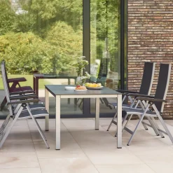 Esstische*SIENA GARDEN Sola Gartentisch | HPL dark stone