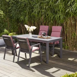 Sesselauflagen*SIENA GARDEN Stella Sesselauflage | Hochlehner 120 cm
