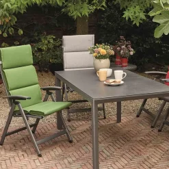 Sesselauflagen*SIENA GARDEN Stella Sesselauflage | Hochlehner 120 cm