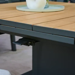 Höhenverstellbare Tische*SIENA GARDEN Talina Lift-Ausziehtisch | Teak FSC 100% natur