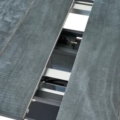 Höhenverstellbare Tische*SIENA GARDEN Talina Lift-Ausziehtisch | Keramik wood-grey