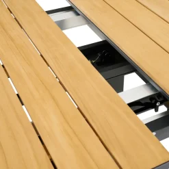 Höhenverstellbare Tische*SIENA GARDEN Talina Lift-Ausziehtisch | Teak FSC 100% natur