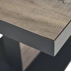 Höhenverstellbare Tische*SIENA GARDEN Talina Lift-Ausziehtisch | Keramik washed-grey