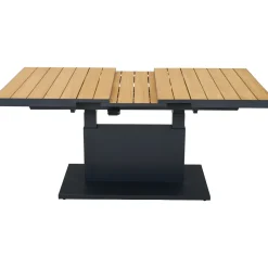 Höhenverstellbare Tische*SIENA GARDEN Talina Lift-Ausziehtisch | Teak FSC 100% natur