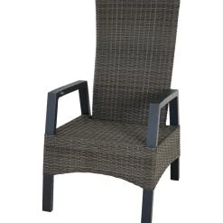 Wintergartenmöbel | Move Sessel*SIENA GARDEN Taranto Move Gartensessel | Rattangeflecht charcoal-grey