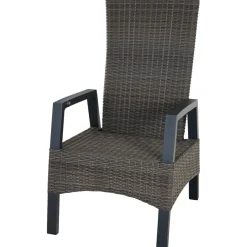 Wintergartenmöbel | Move Sessel*SIENA GARDEN Taranto Move Gartensessel | Rattangeflecht charcoal-grey