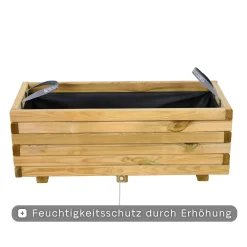 Pflanzgefäße*SIENA GARDEN Taunus Pflanzkübel modern Kiefer FSC® 100%