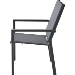 Stapelsessel*SIENA GARDEN Taylor Stapelsessel | Textilbezug mix grey
