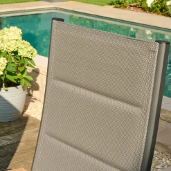 Klappsessel*SIENA GARDEN Tesoro Klappsessel | RANOTEX® royal grau