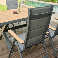 Klappsessel*SIENA GARDEN Tesoro Klappsessel | RANOTEX® royal grau