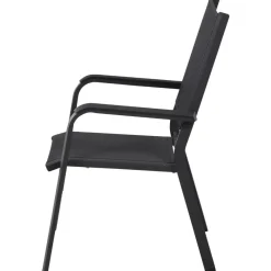Stapelsessel*SIENA GARDEN Tesoro Stapelsessel | RANOTEX® schwarz-silber