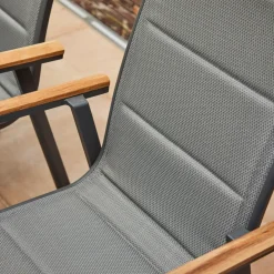 Stapelsessel*SIENA GARDEN Tesoro Stapelsessel | RANOTEX® royal grau