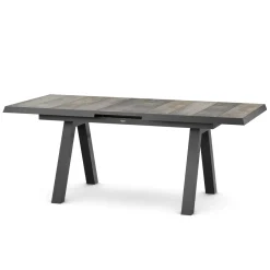 Ausziehtische*SIENA GARDEN Tirana Ausziehtisch | Keramik washed-grey