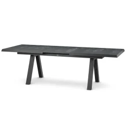 Ausziehtische*SIENA GARDEN Tirana Ausziehtisch | Keramik wood-grey