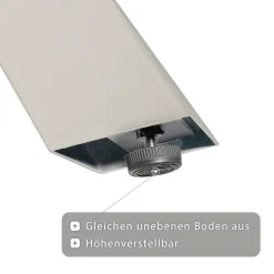 Wintergartenmöbel | Ausziehtische*SIENA GARDEN Tirana Ausziehtisch | Keramik washed-grey