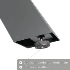 Ausziehtische*SIENA GARDEN Tirana Ausziehtisch | Keramik washed-grey