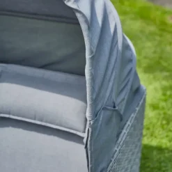 Loungeinseln*SIENA GARDEN Tivas Loungeinsel | Rattangeflecht stone-grey