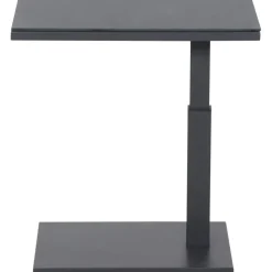 Beistelltische*SIENA GARDEN Toreno Beistelltisch höhenverstellbar | Glas dark concrete