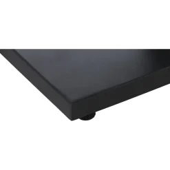 Beistelltische*SIENA GARDEN Toreno Beistelltisch höhenverstellbar | Glas dark concrete
