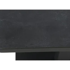 Beistelltische*SIENA GARDEN Toreno Beistelltisch höhenverstellbar | Glas dark concrete