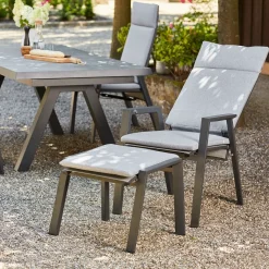 Move Sessel*SIENA GARDEN Valencia Move Gartensessel | RANOTEX® dunkelgrau