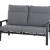 Loungemöbel*SIENA GARDEN Valencia Move Loungesofa | 2-Sitzer | RANOTEX® dunkelgrau
