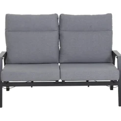 Loungemöbel*SIENA GARDEN Valencia Move Loungesofa | 2-Sitzer | RANOTEX® dunkelgrau