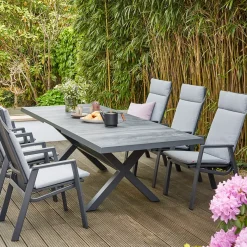 Move Sessel*SIENA GARDEN Valencia Relax Move Gartensessel | RANOTEX® dunkelgrau