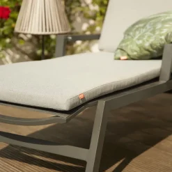 Gartenliegen*SIENA GARDEN Valencia Rollliege | RANOTEX® dunkelgrau