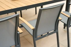 Stapelsessel*SIENA GARDEN Velia Stapelsessel | RANOTEX® schwarz-grau
