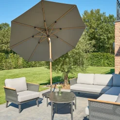 Mittelstockschirme*SIENA GARDEN Vero Mittelstockschirm | Ø 300 cm | rund