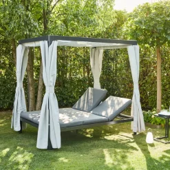 Loungeinseln*SIENA GARDEN Waikiki Sofabett | RANOTEX® grau
