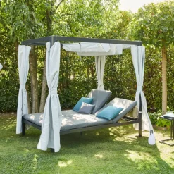 Loungeinseln*SIENA GARDEN Waikiki Sofabett | RANOTEX® grau