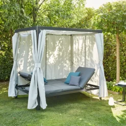 Loungeinseln*SIENA GARDEN Waikiki Sofabett | RANOTEX® grau