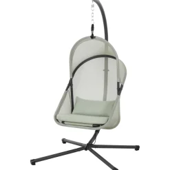 Hängesessel*SIENA GARDEN Yobaya Hängekorb | Polyester Air-Mesh light green