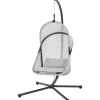 Hängesessel*SIENA GARDEN Yobaya Hängekorb | Polyester Air-Mesh easy grey