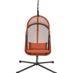 Hängesessel*SIENA GARDEN Yobaya Hängekorb-Set | Polyester Air-Mesh relaxed red