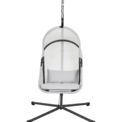 Hängesessel*SIENA GARDEN Yobaya Hängekorb-Set | Polyester Air-Mesh easy grey